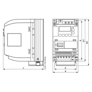 Modbus Communicatie Interface SINAMICS V20 FSA 3AC 400V Frequentieomzetter 6SL3210-5BE21-1UV0