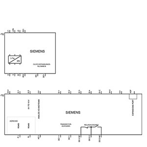 Modbus Communicatie Interface SINAMICS V20 FSC 3AC 400V Analoog Uitgang 6SL3210-5BE25-5UV0