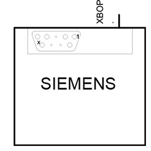 Modbus Communicatie Interface Basic Operator Panel 6SL3255-0AA00-4CA1 voor industriële