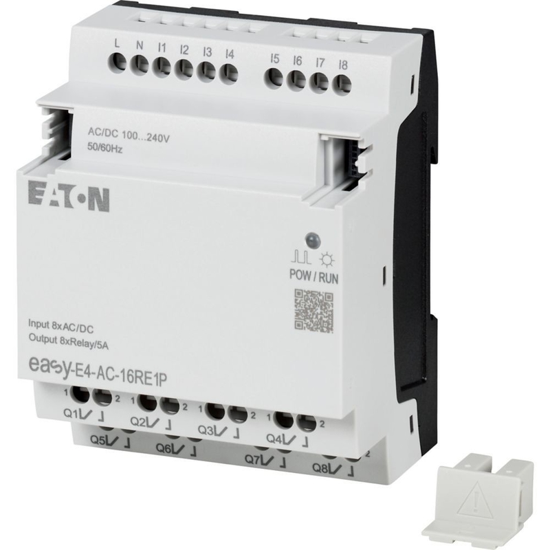 EASY-E4-UC-12RC1P CPU voor besturingsrelais 8DI 4AI 4RO 12/24V DC of 24V AC met display