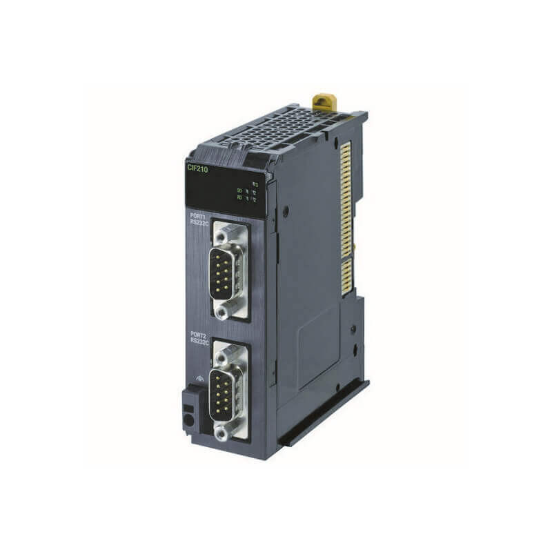 NX-CIF210 2 x RS-232C Serial Communication Interface Unit Module 9-pin D-sub 30 mm breed