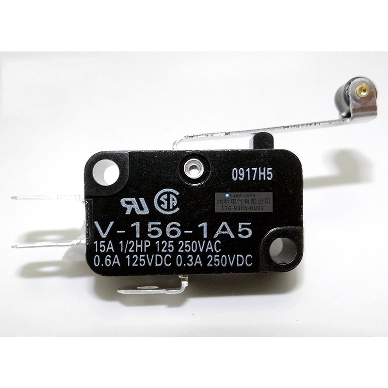 V-156-1A5 Microswitch Snap Action Switches ontworpen door OMI voor precisiecontrole