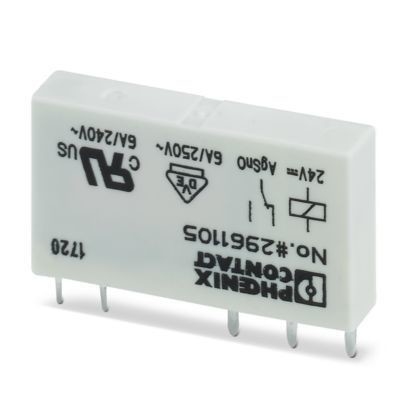 Maximaliseer de prestaties van uw systeem met REL-MR-24DC/21 2961105 Single Relay en duurzaam