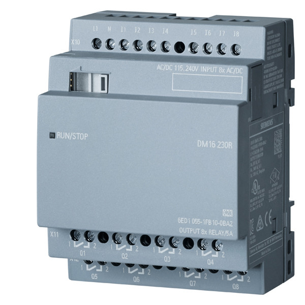 8 DI/ 8 DO Communicatie-interface uitbreidingsmodule voor Siemens LOGO 8 6ED1055-1FB10-0BA2