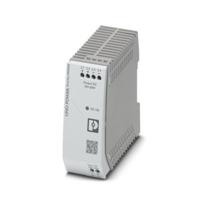 Compacte en 24V gelijkstroom UNO-PS/1AC/24DC/60W stroomvoorziening voor industriële toepassingen