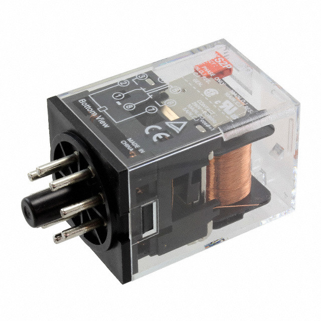 Intermediate Relay MKS2P AC110 BY OMZ/C Ontworpen voor zware industriële toepassingen