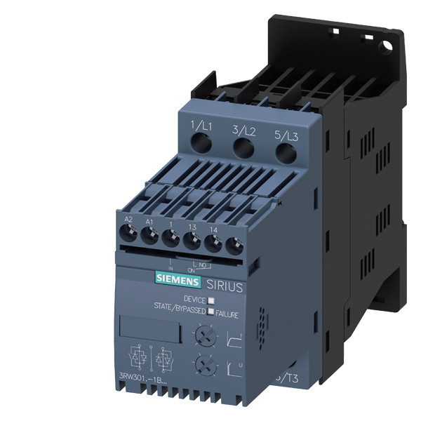 Industriële toepassingen 3RW30 Soft Starter Grootte S00 Met bypass- en schroefterminals