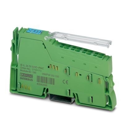 2700173 IB IL 24 DI8/HD-PAC digitale module met 8 snelheids-invoeringen en 24 V gelijkstroomvoorziening