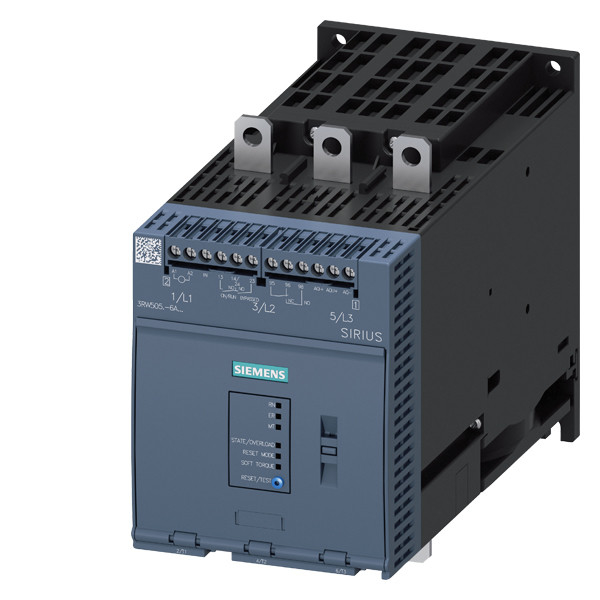 3RW5056-6AB14 SIRIUS Soft Starter Grootte S6 Schroefterminals Analoog Output en Oplossing