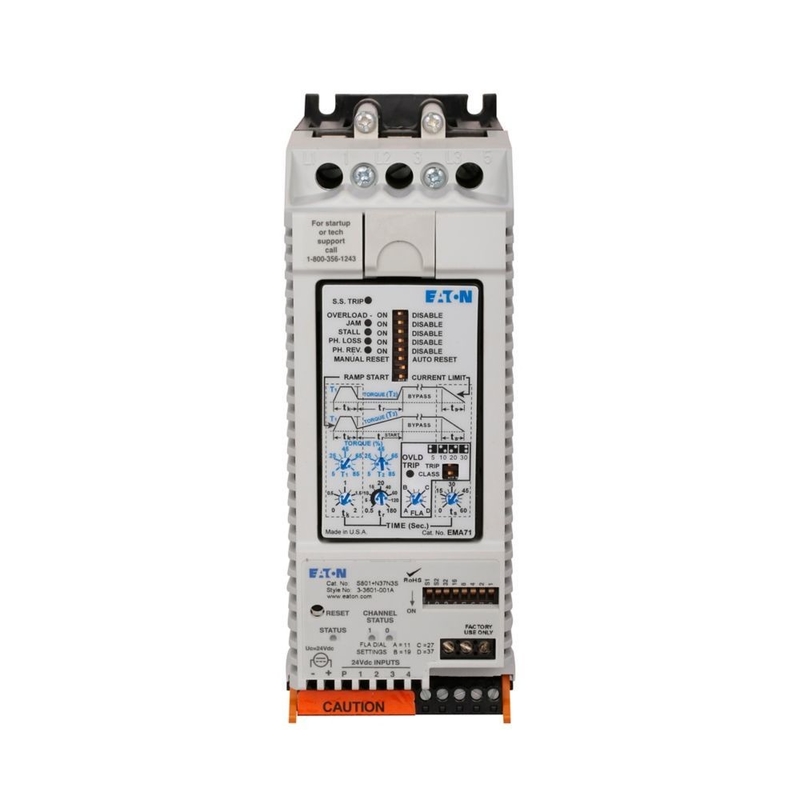 S801 N37N3S Soft Starter 400V 18,5kW voor gladde en veilige motorstart in industriële