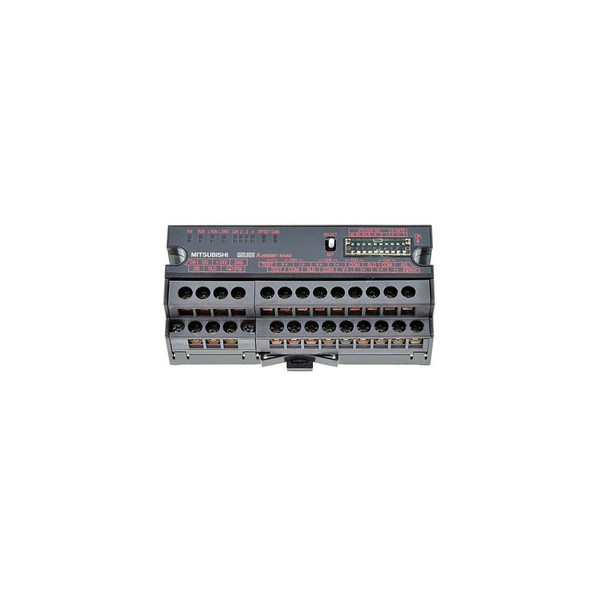 Compacte 4-kanaals analoge invoermodule voor Mitsubishi AJ65SBT-64AD PLC Spanning/stroom