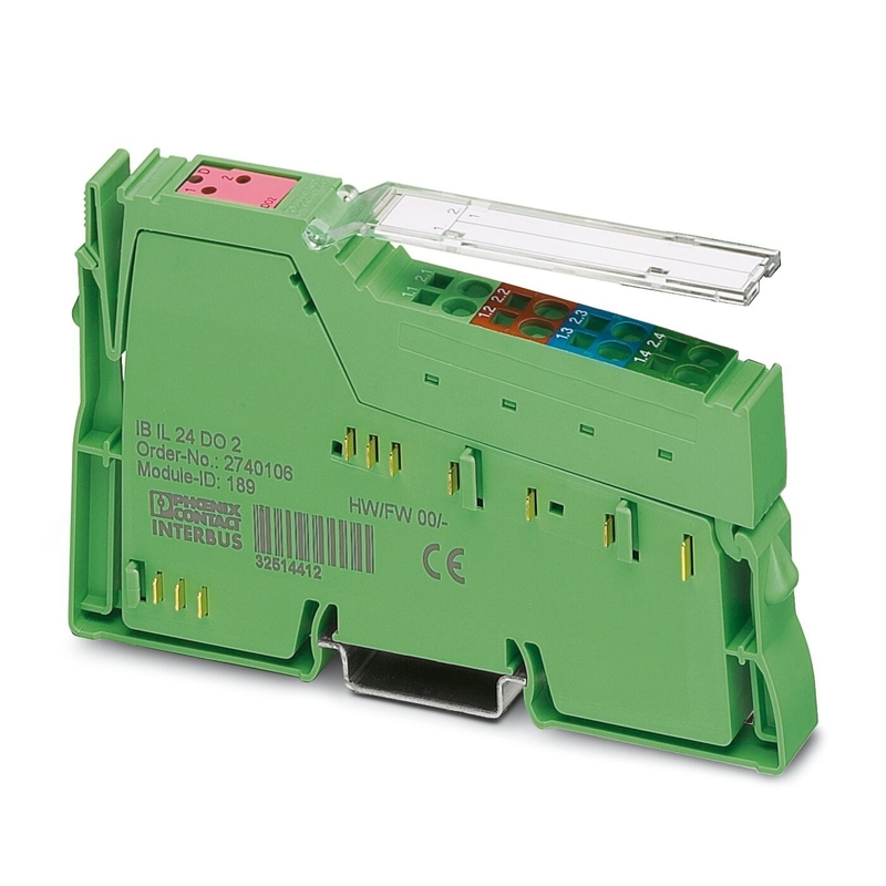 IP20 Beschermingsniveau 2861263 IB IL 24 DO 2-2A-PAC Phoenix Contact Digitale Module