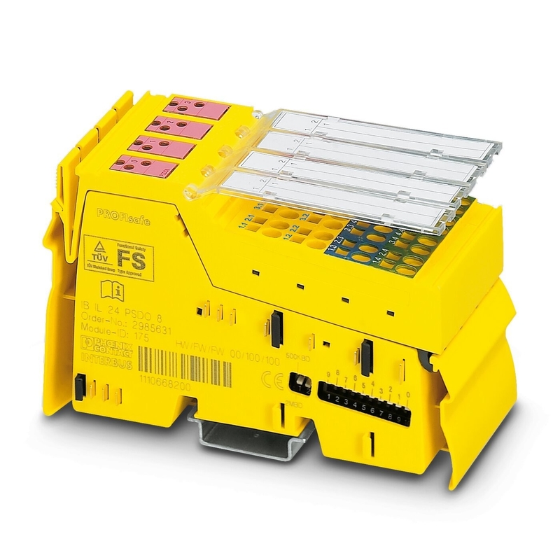 Beschermingsniveau IP20 2985631 IB IL 24 PSDO 8-PAC Phoenix Contact Security Module