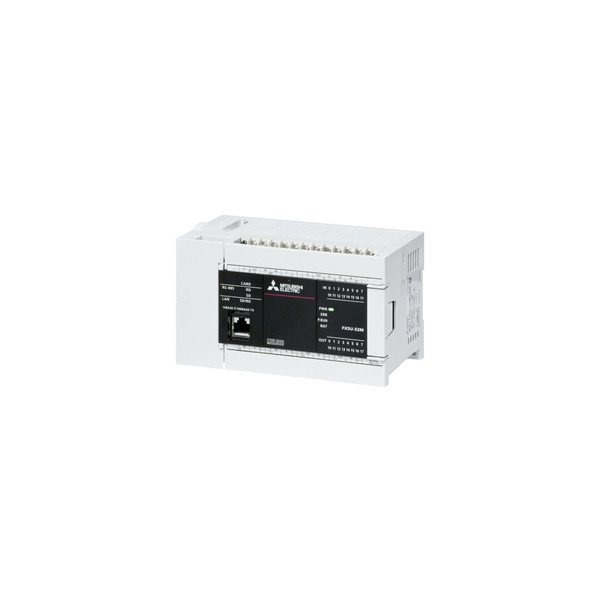FX5U-32MT/ES FX5U Mitsubishi PLC 16 Input 16 Transistor Output 3xAnalog Eth RS-485 wasbak