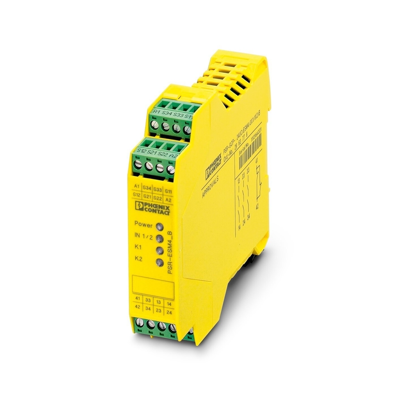 PSR-SPP-24UC/ESM4/3X1/1X2/B Veiligheidsrelais Contactbelasting Veiligheid afsluiting koppelrelais