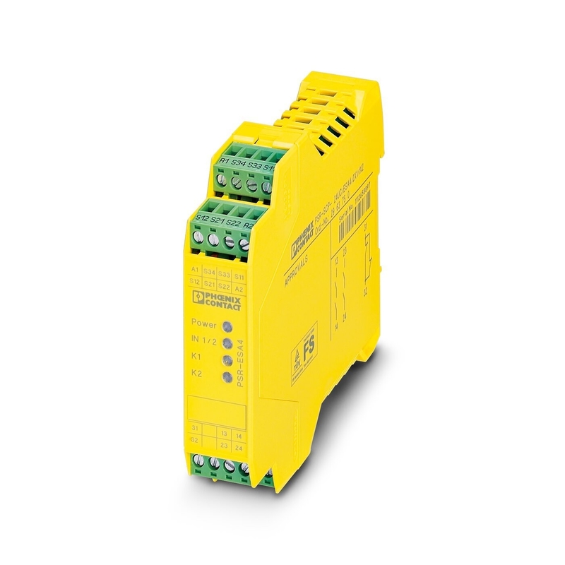 PSR-SPP-24UC/ESA4/2X1/1X2 Veiligheidsrelais voor veilige en soepele industriële processen