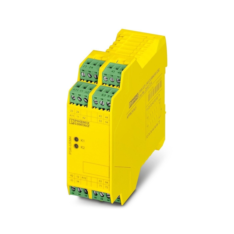 Voltage relaytheorie PSR-SPP-24UC/URM4/5X1/2X2 Verlengmodule voor veilig afsluiten