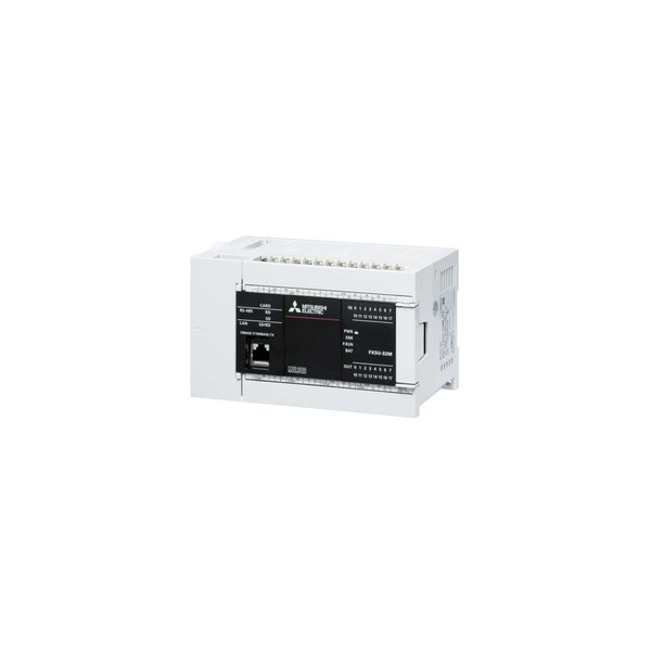 Mitsubishi FX5U-32MR/ES FX5U CPU AC 16 Input 16 Relay Output 3xAnalog Modbus Eth RS-485