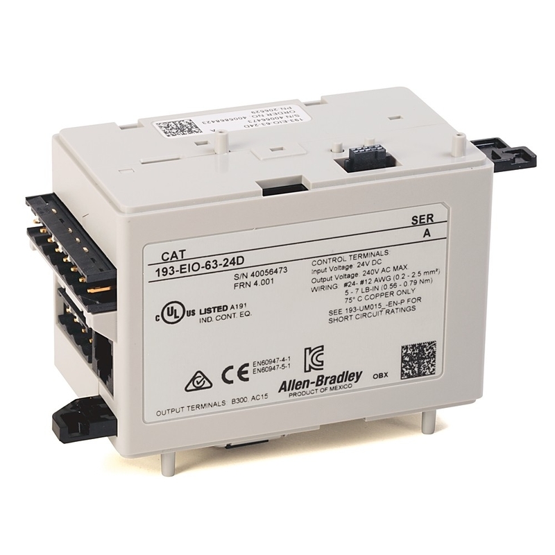 193-EIO-63-24D Elektronisch in-/uitbesturingsmodule 6 In / 3 Out 24V DC ab A-B voor besturing