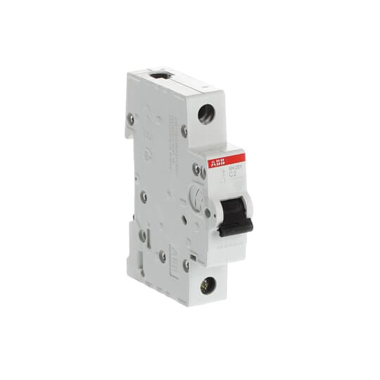 Nominale frequentie 50Hz MCB SH201-C2 Miniatuurcircuitbreaker 1P Aantal polen 2A