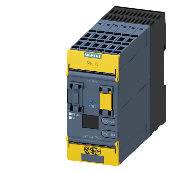 3SK2 Safety Relay Basic Unit 3SK2122-2AA10 met 45 mm breedte en veerbeladen terminal
