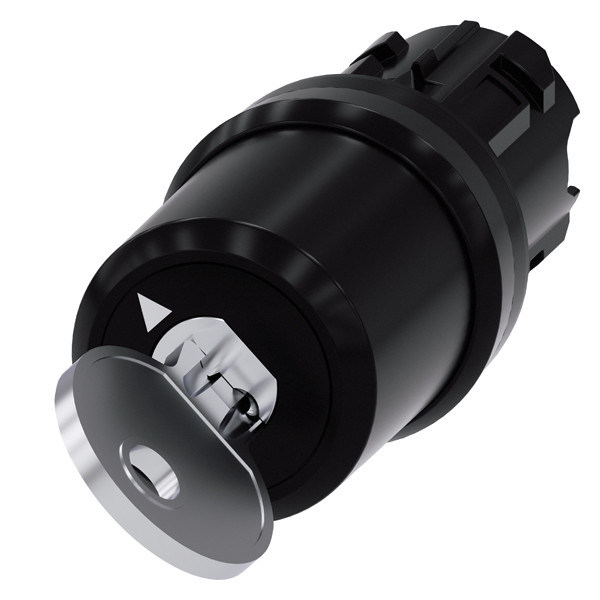 Plastic 3SU1000-5BF01-0AA0 SIRIUS ACT Sleutelschakelaar 2 Posities gehandhaafd voor PLC 90