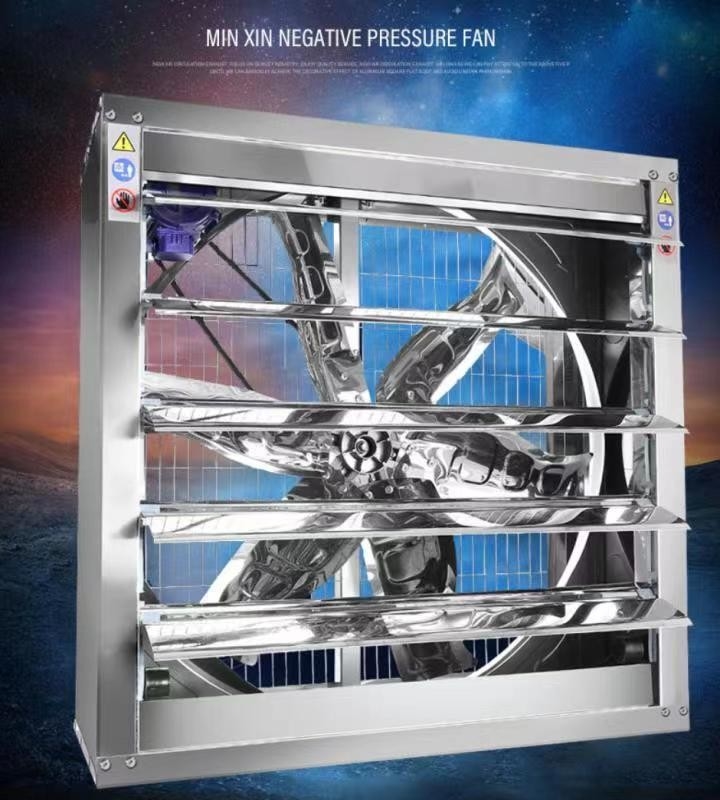 40000m3/h Luchtstroom Hangende uitlaatventilator OEM 1.0mm Blade Diameter Optimale prestaties