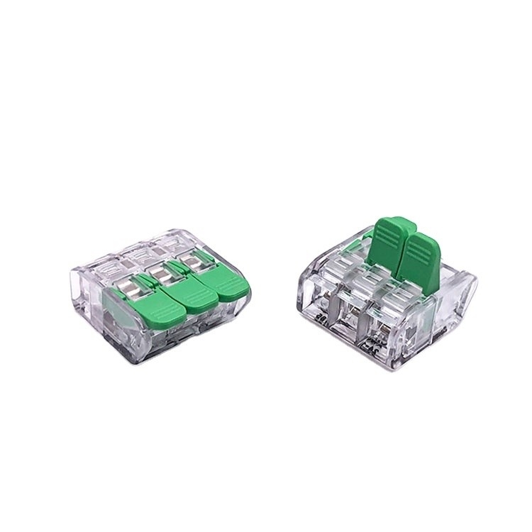 UL CE-gecertificeerde driepolige sneldraadterminalconnector voor veilige elektrische bedrading