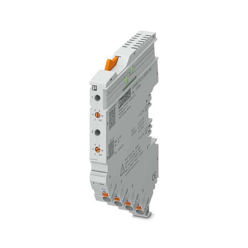 CAPAROC E2 12-24DC/2-10A Elektronische apparatuur schakelaar met 2 polen