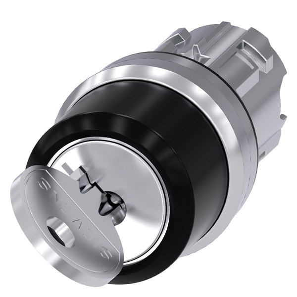2 Posities Onderhouden Metalen Glanzende RONIS Sleutel Schakelaar voor SIRIUS ACT 3SU1050-4BF11-0AA0