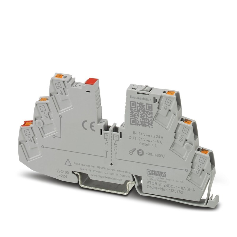 1 pool 1135753 PTCB E1 24DC/1-4A SI-R Elektronische apparatuur schakelaar met 24V DC