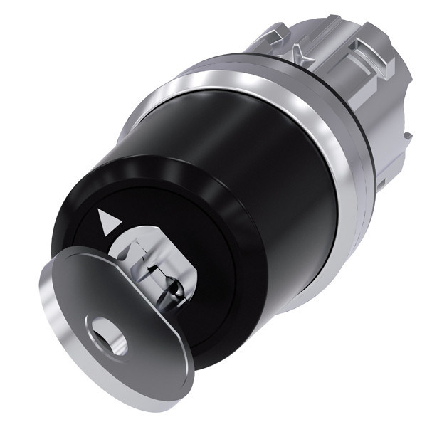3SU1050-5BF11-0AA0 Metalen glanzende PLC-sleutelschakelaar met 2 posities