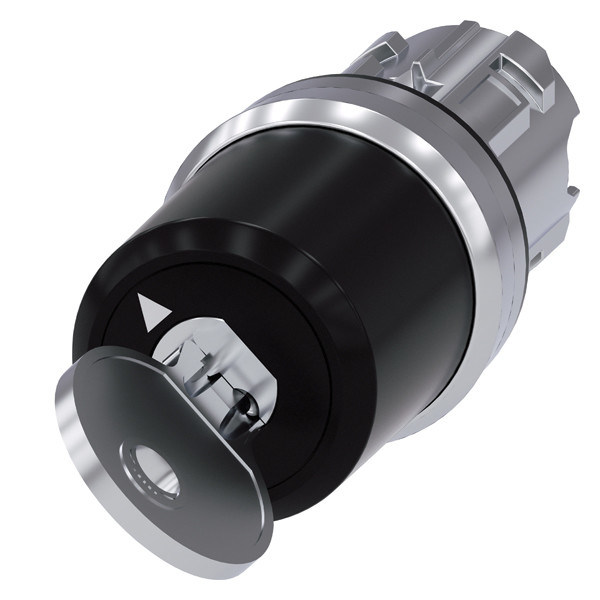 PLC 3SU1050-5SF01-0AA0 Metalen glanzende BKS 2 posities onderhouden SIRIUS ACT Sleutelknop