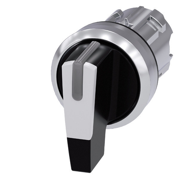 3SU1052-2CM60-0AA0 Metalen glanzend lang handvat 3 posities Witte SIRIUS ACT Selector Switch