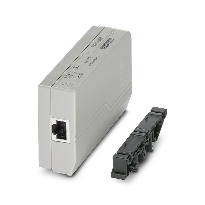 Duurzame bescherming 2800723 D-LAN-CAT.5-FP Overspanningsbeschermer 4-pool 24V gelijkspanning