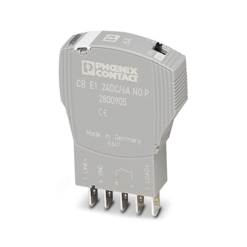 24 V gelijkstroom nominale spanning 2800905 CB E1 24DC/6A NO P Elektronische apparatuur