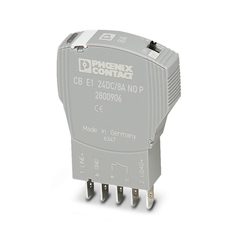 5 polen 24 V DC 2800906 CB E1 24DC/8A NO P Elektronische apparatuur schakelaar