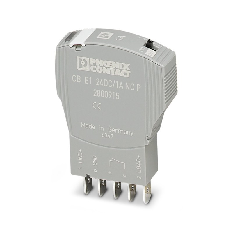 5 polen nummer 2800915 CB E1 24DC/1A NC P Elektronische apparatuur schakelaar Nominale spanning 24 V DC