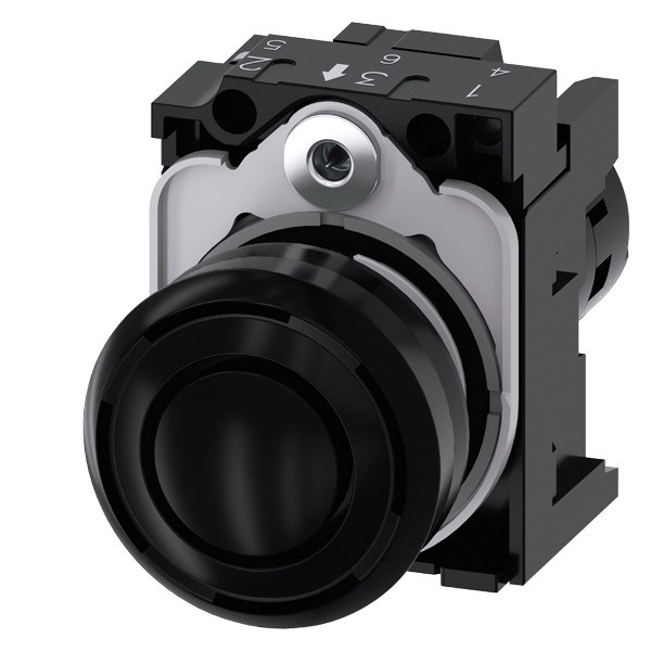 Compacte eenheid 3SU1200-6KB10-1AA0 Plastic met AC/DC 24V schroefterminal SIRIUS ACT