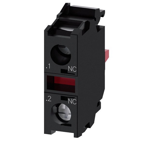 1NC-schroefterminal SIRIUS ACT-contactmodule voor frontale montage 3SU1400-1AA10-1CA0