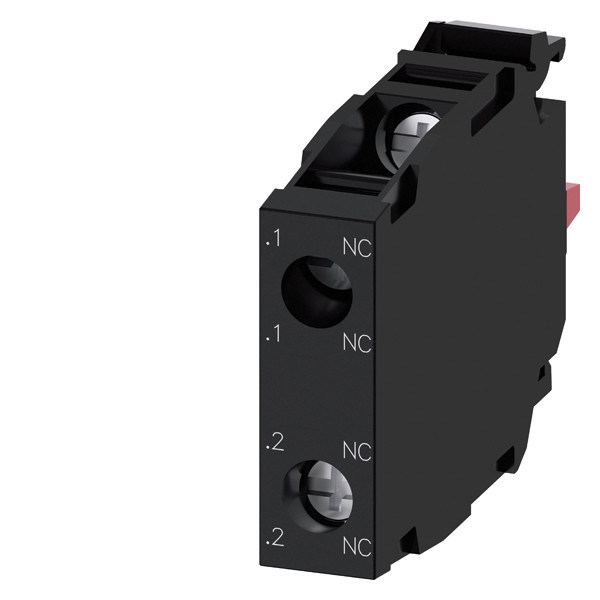 Voorgezette schroefterminal 2NC-contactmodule voor PLC 3SU1400-1AA10-1EA0 SIRIUS ACT