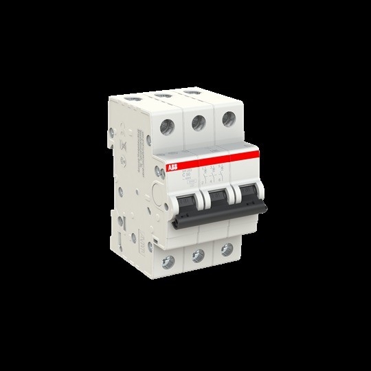 MCB SH203-C50 Miniatuurcircuitbreaker Nominale frequentie Hz 50 BCD Curve C 3P 50 A