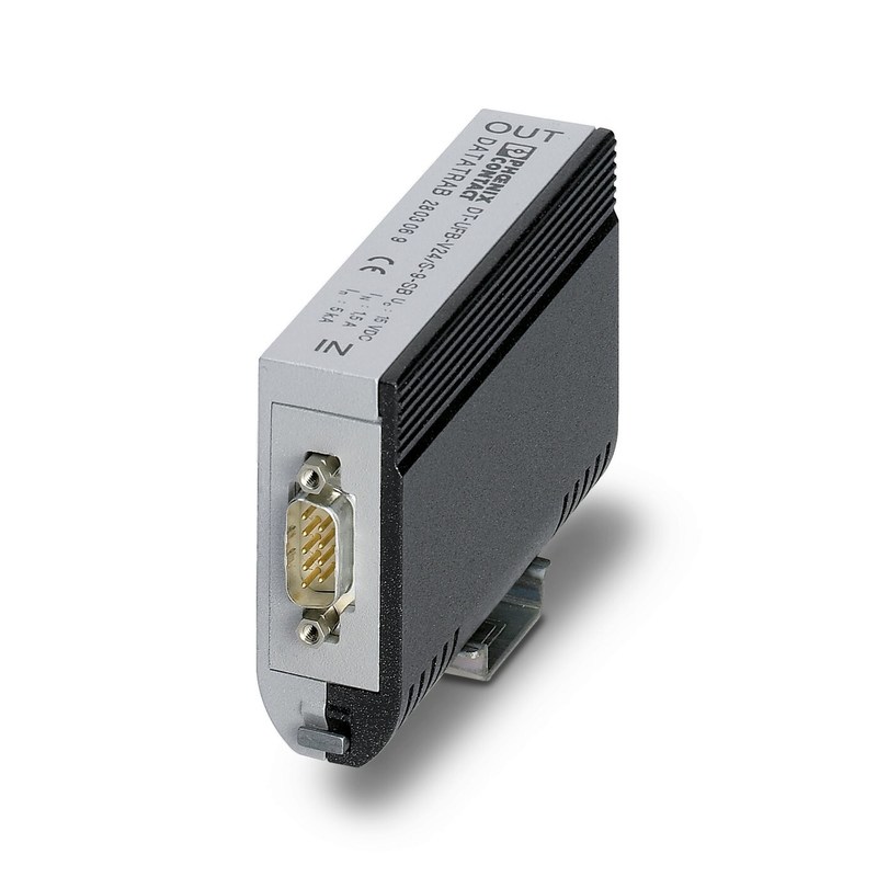 DT-UFB-V24/S-9-SB-overspanningsbeschermer met 2801309 nominale spanning en 2 polenbescherming