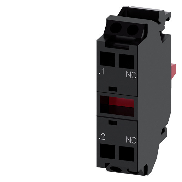 Voorgezette SIRIUS ACT-contactmodule 3SU1400-1AA10-3CA0 voor PLC 3SU1400-1AA10-3CA0