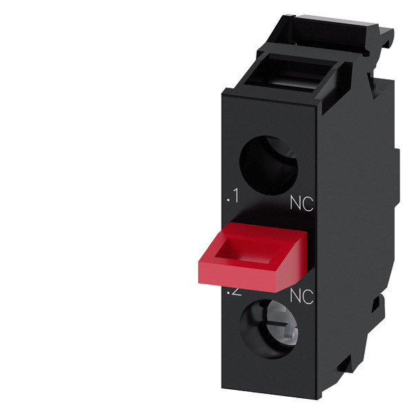 Basismontage en 1NC-schroefterminalcontactmodule voor 3SU1400-2AA10-1CA0 SIRIUS ACT