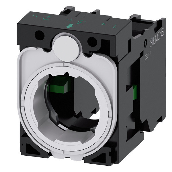 3 plaatsen A SIRIUS ACT-houder en module Plastic 2NO schroefterminal 3SU1500-1AA10-1NA0