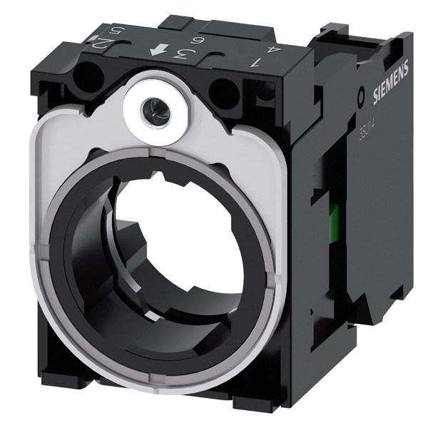 Universele plastic metalen houder voor SIRIUS ACT-module 3SU1550-1AA10-1BA0 schroefterminal