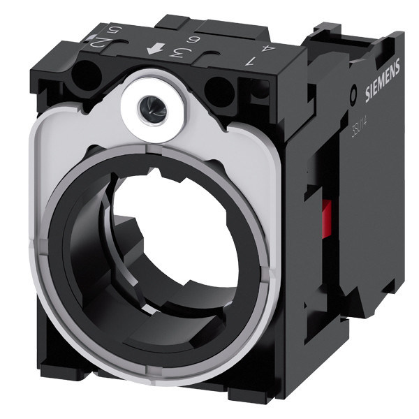3SU1550-1AA10-1CA0 SIRIUS ACT-houder en -module universele kunststof metalen 3 plaatsen A schroefterminal 1NC