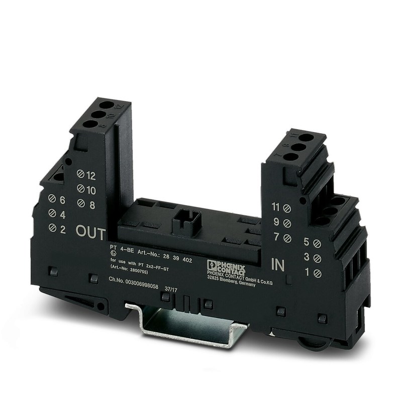 2839402 PT 4-BE Overspanningsbeschermer Basis Uw betrouwbare oplossing voor 1 pool bescherming