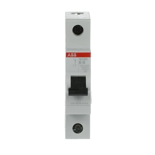 1P B 20 A Breekcapaciteit MCB SH201-B20 Miniatuurcircuitsluiter 20A Nominale stroom